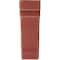 Ekena Millwork 3 1/2"W x 8 1/2"D x 11"H Bedford Wood Vintage Decor Bracket, Salvage Red BKTWD04X09X11BERD - alternate 2